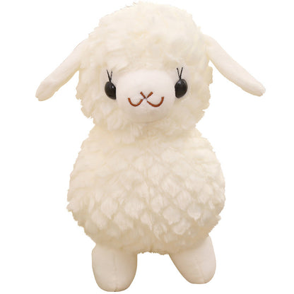 Cute Soft Alpaca Plush Doll for Kids' Birthday Gift